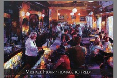 Michael Flohr Artist Michael Flohr Artist Homage to Fred (Small) (SN)